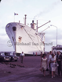 Orsova at Djibouti February 1967